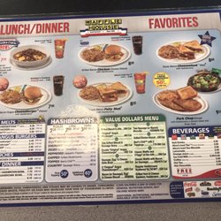 Waffle House - Lunch/Dinner menu available all day!