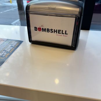 Bombshell Treat Bar - Napkin holder - Ice Cream & Frozen Yogurt Near Me - Berkley, Michigan