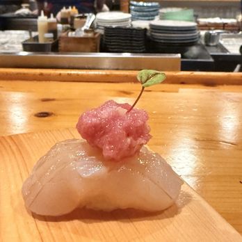 Hatsuyuki Handroll Bar - Scallop with toro - Sushi Bars Near Me - Fort Worth, Texas Hatsuyuki Handroll Bar - Scallop with toro - Sushi Bars Near Me - Fort Worth, Texas