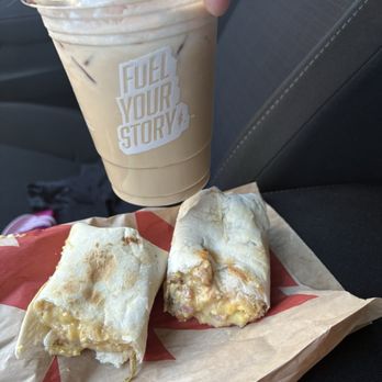 Black Rock Coffee Bar - caramel blondie and breakfast burrito - Coffee & Tea Near Me - Montclair, California Black Rock Coffee Bar - caramel blondie and breakfast burrito - Coffee & Tea Near Me - Montclair, California
