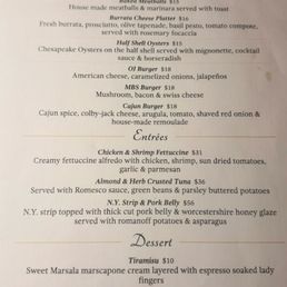 Menu Menu