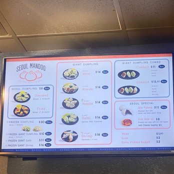 Seoul ManDoo - Menu - Korean Near Me - Aurora, Colorado Seoul ManDoo - Menu - Korean Near Me - Aurora, Colorado