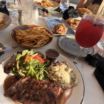Reunion Kitchen + Drink - Steak and Warm Potato Salad - New American Near Me - Santa Barbara, California