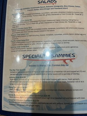 Menu photo 8 Point Break Cafe Chesapeake, VA