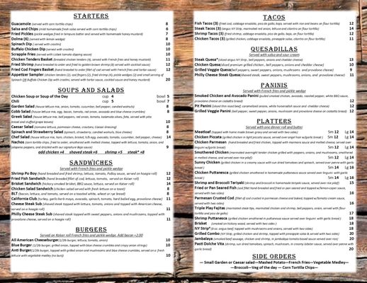 Menu photo 2 The Nook Milton, DE Menu photo 2 The Nook Milton, DE