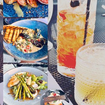 The Bellwether - Pesto Pappardelle pasta; Mussels small plate; Grouper entrée; birthday cupcake ; seasonal mocktail; 2666 cocktail. - Cocktail Bars Near Me - St. Louis, Missouri