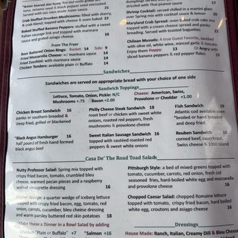 The Road Toad - Menu - American Near Me - Ligonier, Pennsylvania The Road Toad - Menu - American Near Me - Ligonier, Pennsylvania