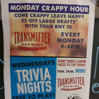 Transmitter Brewing - Breweries Near Me - Brooklyn, New York Transmitter Brewing - Breweries Near Me - Brooklyn, New York