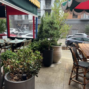 El Presidente - Outdoor seating. Under the covered area is considered the dining room still and the umbrellas are considered the bar area. - Mexican Near Me - Washington, DC, District of Columbia El Presidente - Outdoor seating. Under the covered area is considered the dining room still and the umbrellas are considered the bar area. - Mexican Near Me - Washington, DC, District of Columbia
