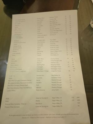 Menu photo 5 The Cellar - A Wine Library Pasadena, CA Menu photo 5 The Cellar - A Wine Library Pasadena, CA