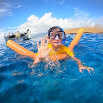 Malolo Charters - Son (9) snorkeling - Snorkeling Near Me - Wailuku, Hawaii