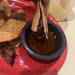 Tipsy Taco - Dipping makes them even better!