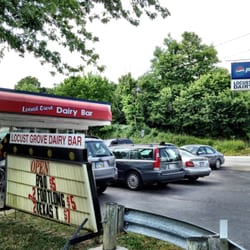 Locust Grove Dairy Bar - Front on a nice summer day