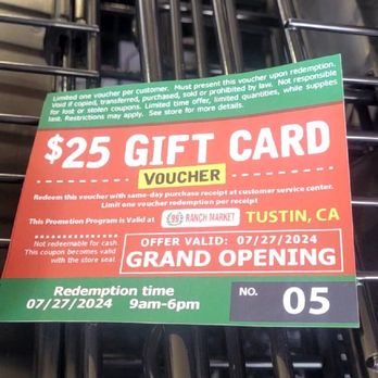 99 Ranch Market - #5 to get $25 gift card - International Grocery Near Me - Tustin, California