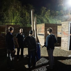 Adrenalinpark OWL - Instruktionen vor dem Lazertag Spiel