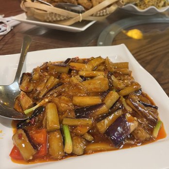 Chengdu - Eggplant with garlic sauce - Chinese Near Me - Tulsa, Oklahoma