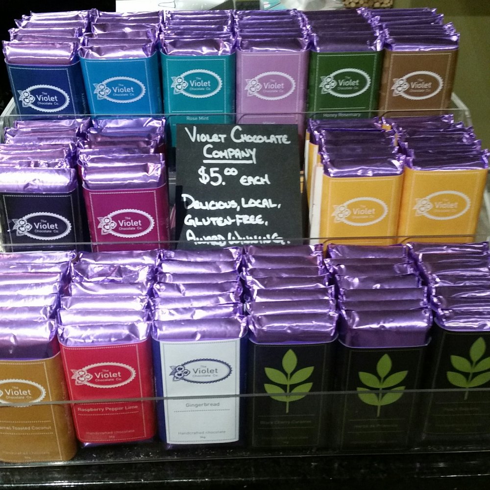 Evoolution - Pick up some Violet Chocolates here! - Specialty Food Near Me - Edmonton, Alberta