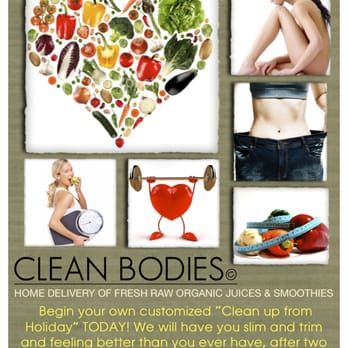 Clean Bodies - Home delivery of fresh RAW organic juices & smoothies to get you there... - Nutritionists Near Me Clean Bodies - Home delivery of fresh RAW organic juices & smoothies to get you there... - Nutritionists Near Me