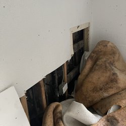South Shore Apartments - Mold and dirt and debris all in the air.