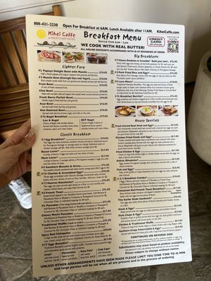 Menu photo 3 Kihei Caffe Kihei, HI Menu photo 3 Kihei Caffe Kihei, HI