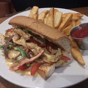 J. Henry's Draught House & Kitchen - Queso Chicken Philly - New American Near Me - Houston, Texas J. Henry's Draught House & Kitchen - Queso Chicken Philly - New American Near Me - Houston, Texas