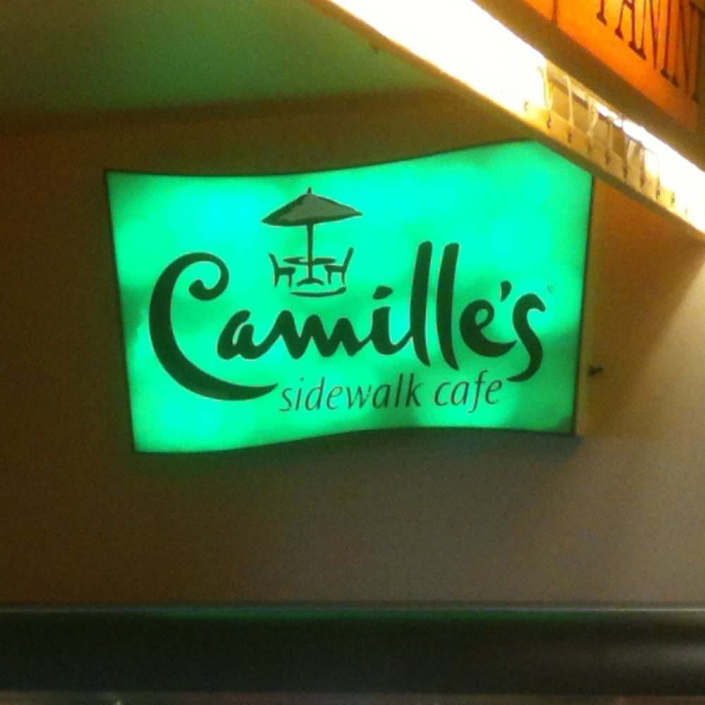 Camille's Sidewalk Cafe - a neon sign for a sidewalk cafe - Cafes Near Me - Tulsa, Oklahoma Camille's Sidewalk Cafe - a neon sign for a sidewalk cafe - Cafes Near Me - Tulsa, Oklahoma