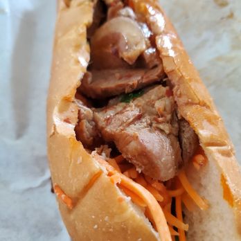CrackleMi Vietnamese Grill - The banh mi with pork belly - Vietnamese Near Me - Seattle, Washington CrackleMi Vietnamese Grill - The banh mi with pork belly - Vietnamese Near Me - Seattle, Washington