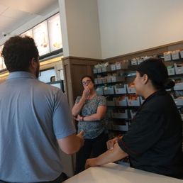 Not one of these people said a word to me while I waited there.