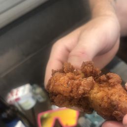 chick fil a nugget with hair