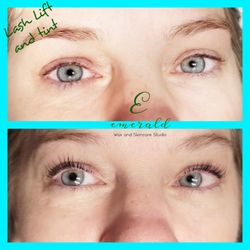 Emerald Wax and Skincare Studio - A stunning lash lift with Tint