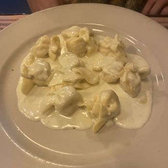 Osteria Natalina - Sacchettini di pere (Pasta Purses Filled With Pear & Cheese In a Gorgonzola Sauce) - Italian Near Me - Tampa, Florida