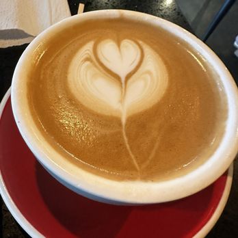 Medio Pocillo Café - Latte with an extra shot! One wasn't enough!!! - Breakfast & Brunch Near Me - Carolina, Puerto Rico