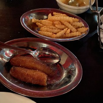 Texas de Brazil - Birmingham - Fried banana peppers and French fries - Brazilian Near Me - Birmingham, Alabama Texas de Brazil - Birmingham - Fried banana peppers and French fries - Brazilian Near Me - Birmingham, Alabama