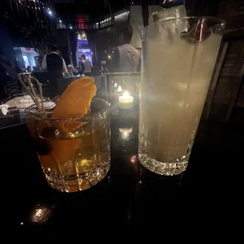 Mott 32 - Old Fashioned & Pear Mocktail - Chinese Near Me - Las Vegas, Nevada