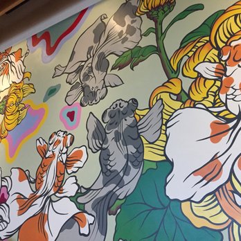 DOMU - Cool wall art! - Ramen Near Me - Jacksonville, Florida DOMU - Cool wall art! - Ramen Near Me - Jacksonville, Florida