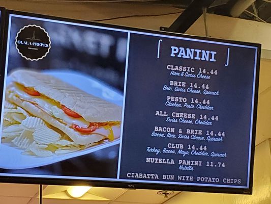 Menu photo 1 Olala Crepes San Diego, CA Menu photo 1 Olala Crepes San Diego, CA