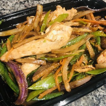 Mon Jin Lau - String beans with Chicken (very few green beans). - Asian Fusion Near Me - Troy, Michigan
