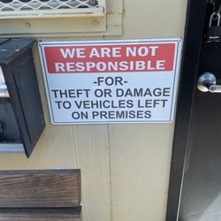 Auburn RV Auto & Truck Service Center - They know their property is unsafe.