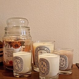 my autumn candle collection
