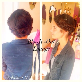 Blo-It-Out Lounge - Crown braid by Milli - Blow Dry/Out Services Near Me - Hoboken, New Jersey