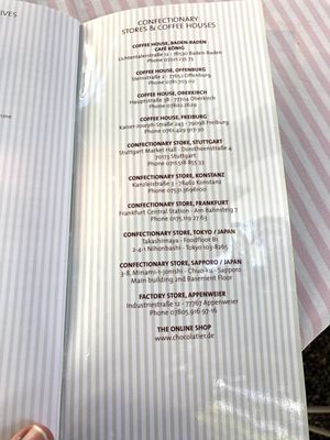 Menu photo 2 Cafe König Baden-Baden, BW Menu photo 2 Cafe König Baden-Baden, BW