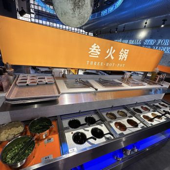 Three Hotpot Bbq - Sauce bar (have to pay extra) - Hot Pot Near Me - New York, New York