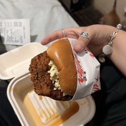 Killer Burger - Yo killer burger the chicken sandwiches never come out this thin and this over cooked I'm sorry do better please