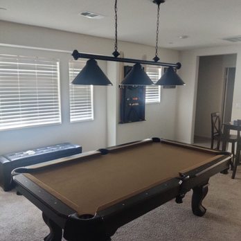 Yellow Electric - Pool table light installed - Electricians Near Me - Victorville, California Yellow Electric - Pool table light installed - Electricians Near Me - Victorville, California