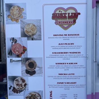 Just Luv Creamery - Menu - Ice Cream & Frozen Yogurt Near Me Just Luv Creamery - Menu - Ice Cream & Frozen Yogurt Near Me