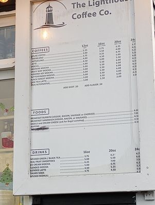 Menu photo 1 The Lighthouse Coffee Lincoln City, OR Menu photo 1 The Lighthouse Coffee Lincoln City, OR