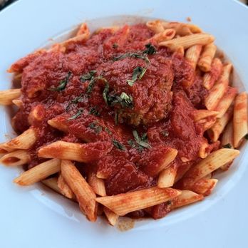 Giacobbi's Cucina Citta - Penne and house meatball - Italian Near Me - Buffalo, New York Giacobbi's Cucina Citta - Penne and house meatball - Italian Near Me - Buffalo, New York
