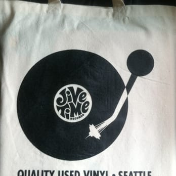 Jive Time Records - Reuseable bag! - Music & DVDs Near Me - Seattle, Washington