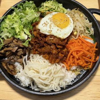 MUKJA-GO - Spicy-pork stone-pot bibimbap - Korean Near Me - Las Vegas, Nevada