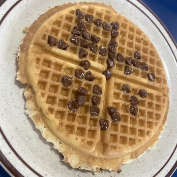 Waffle & Pancake Shoppe - Chocolate chip waffle - Waffles Near Me - Alamogordo, New Mexico